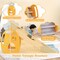Foldable Slide with Basketball Hoop and Buffer Zone for Kids Aged 3+ Years Old